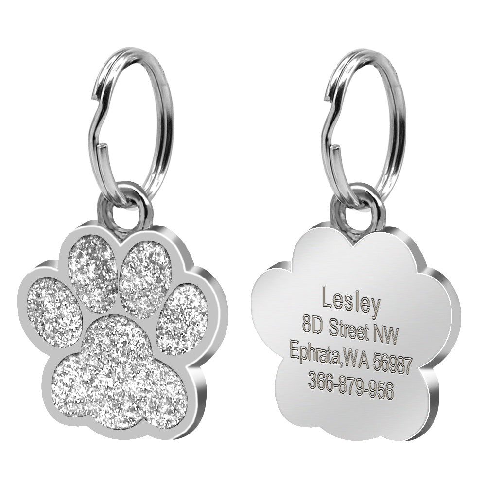 Paw Print Pendant – Stylish Pet Memorial Charm for Dog Lovers UK