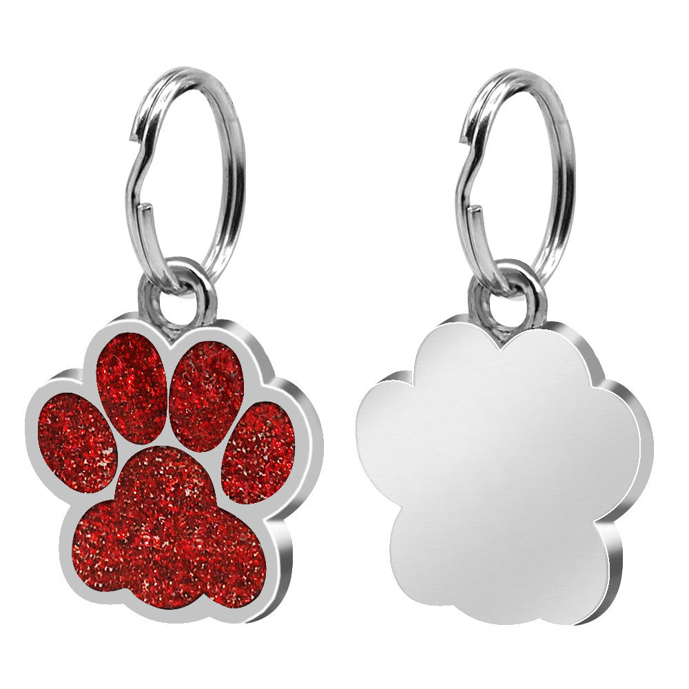 Paw Print Pendant – Stylish Pet Memorial Charm for Dog Lovers UK