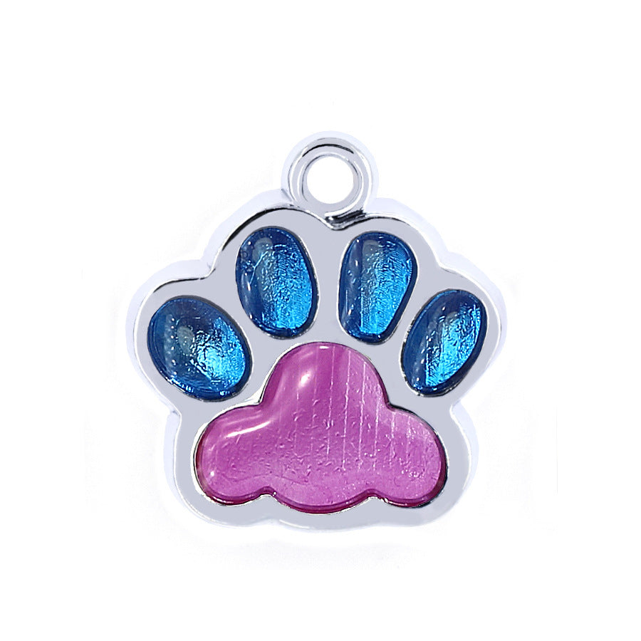 Paw Print Pendant – Stylish Pet Memorial Charm for Dog Lovers UK