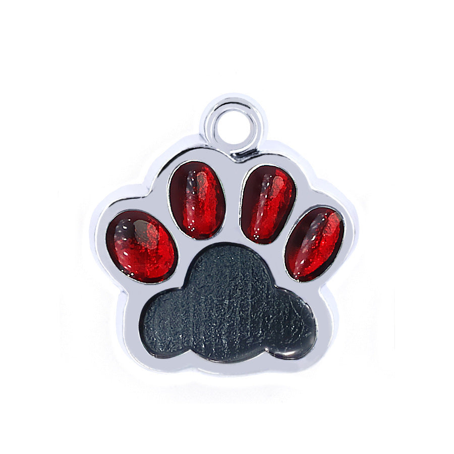 Paw Print Pendant – Stylish Pet Memorial Charm for Dog Lovers UK