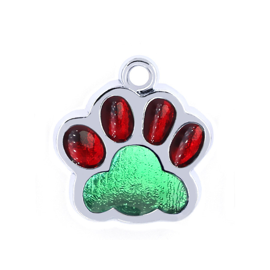 Paw Print Pendant – Stylish Pet Memorial Charm for Dog Lovers UK