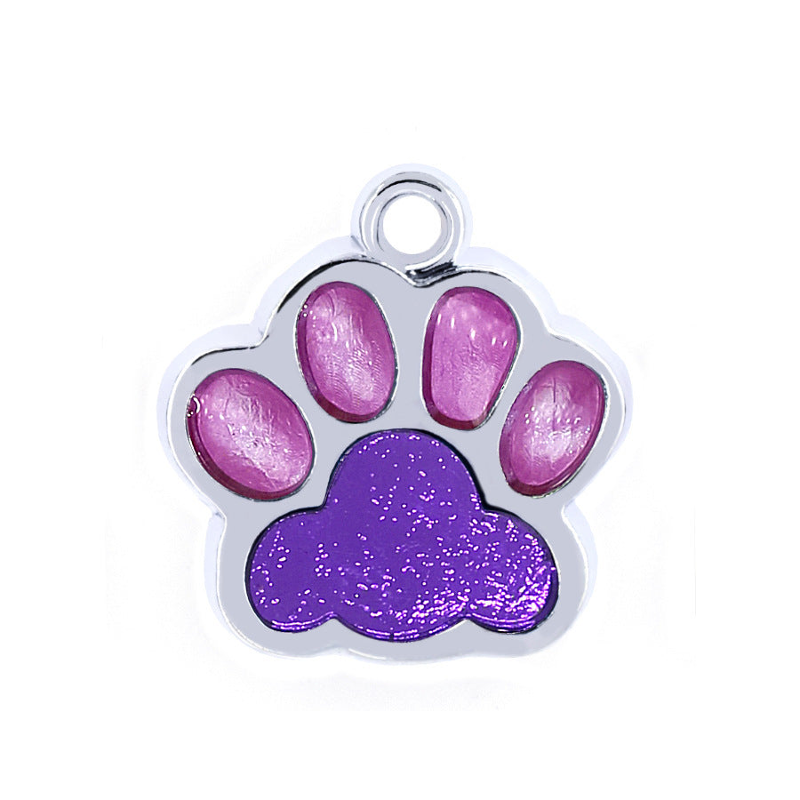 Paw Print Pendant – Stylish Pet Memorial Charm for Dog Lovers UK