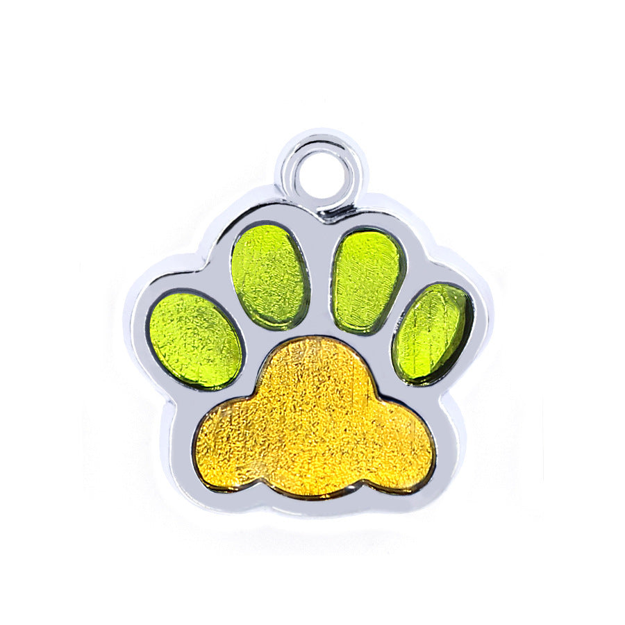 Paw Print Pendant – Stylish Pet Memorial Charm for Dog Lovers UK
