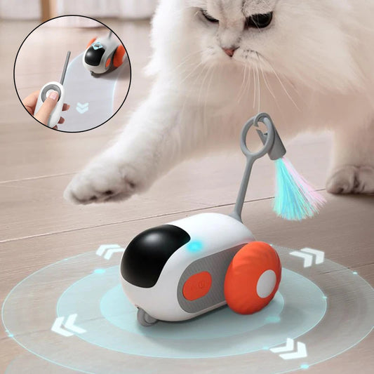 🐱 Crazy-Joy Remote Control Cat Toy Car – Smart, Fast & Built for Fun!