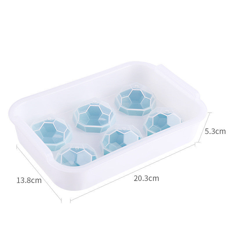 Silicone Ice Ball Tray with Cover Reusable Ice Cubes Maker Ice Cream Molds Form Chocolate Mold Whiskey Bar Tools