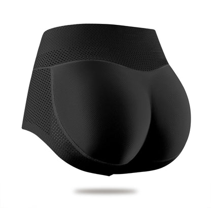 Women Middle Waist Sexy Pad Butt Lifter Hip Enhancer Fake Ass Mesh Underwear Push Up Panties Butt Body Shaper Seamless Buttocks