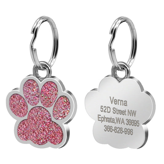 Paw Print Pendant – Stylish Pet Memorial Charm for Dog Lovers UK