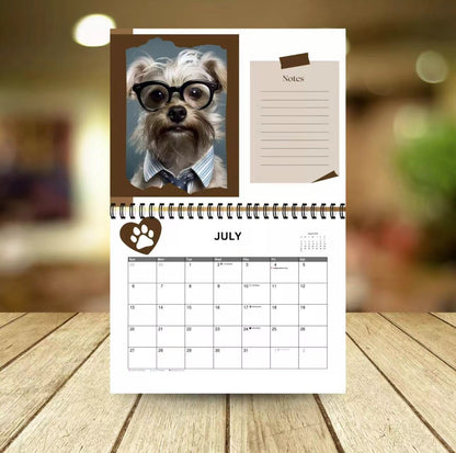 📅 Spiral Dog Lovers’ Calendar – Your Year of Paws & Smiles!