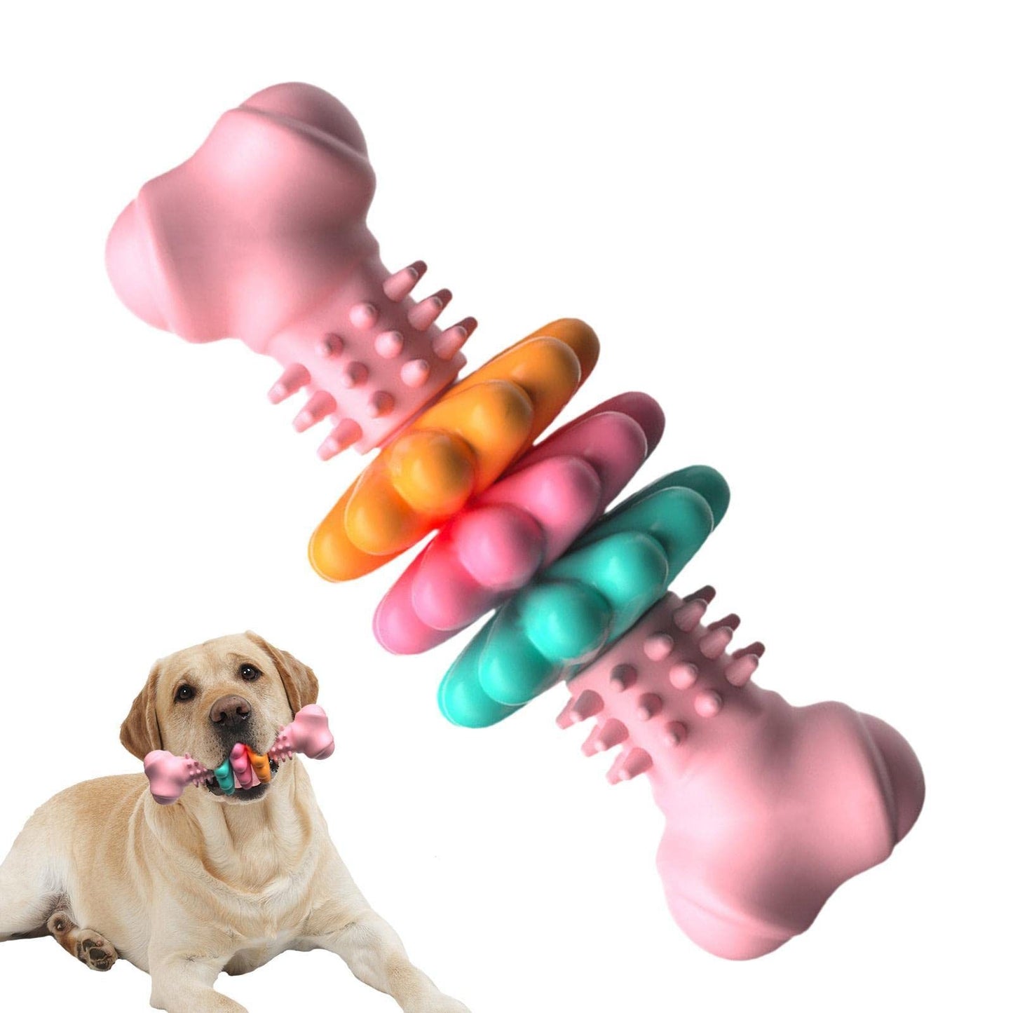 🦴 Indestructible Dog Bone Toy – Built to Chew, Made to Last