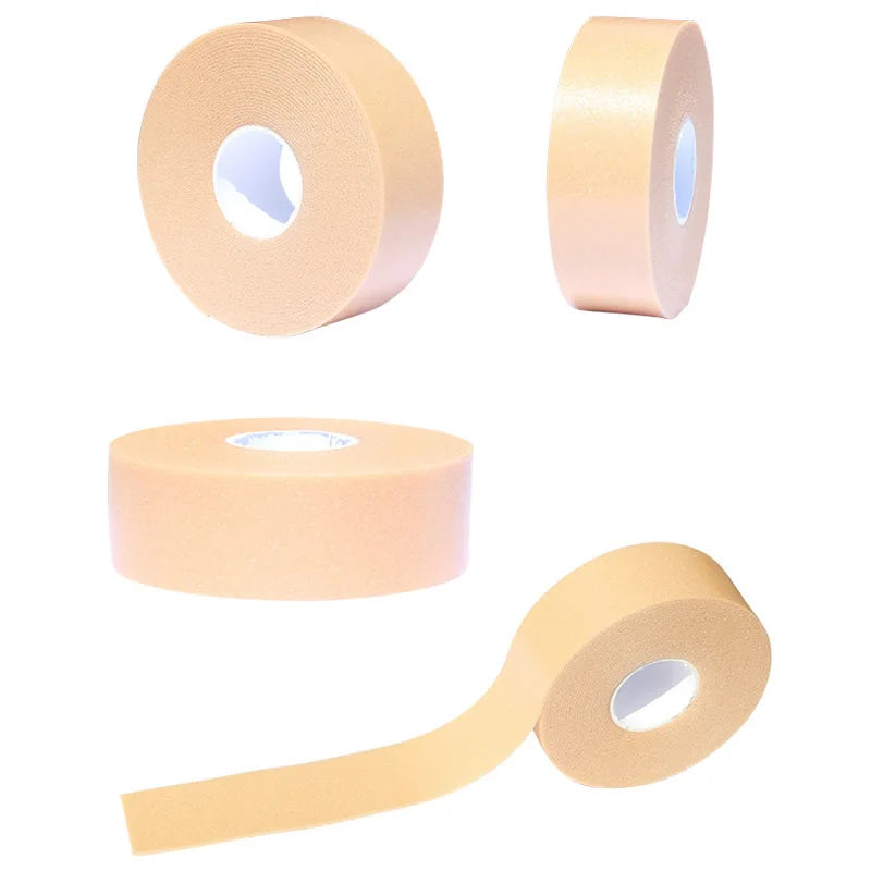 1-Roll 2.5cm*5m Elastic Waterproof Foam Tape Wear-Resistant Bandage Sticker Wound Dressing Sports Sprain Treatment First Aid Kit