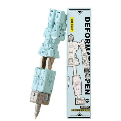 Robot Transformer Style Gel Pen - Stationery, Creative, Kids, School, Office, Supplies