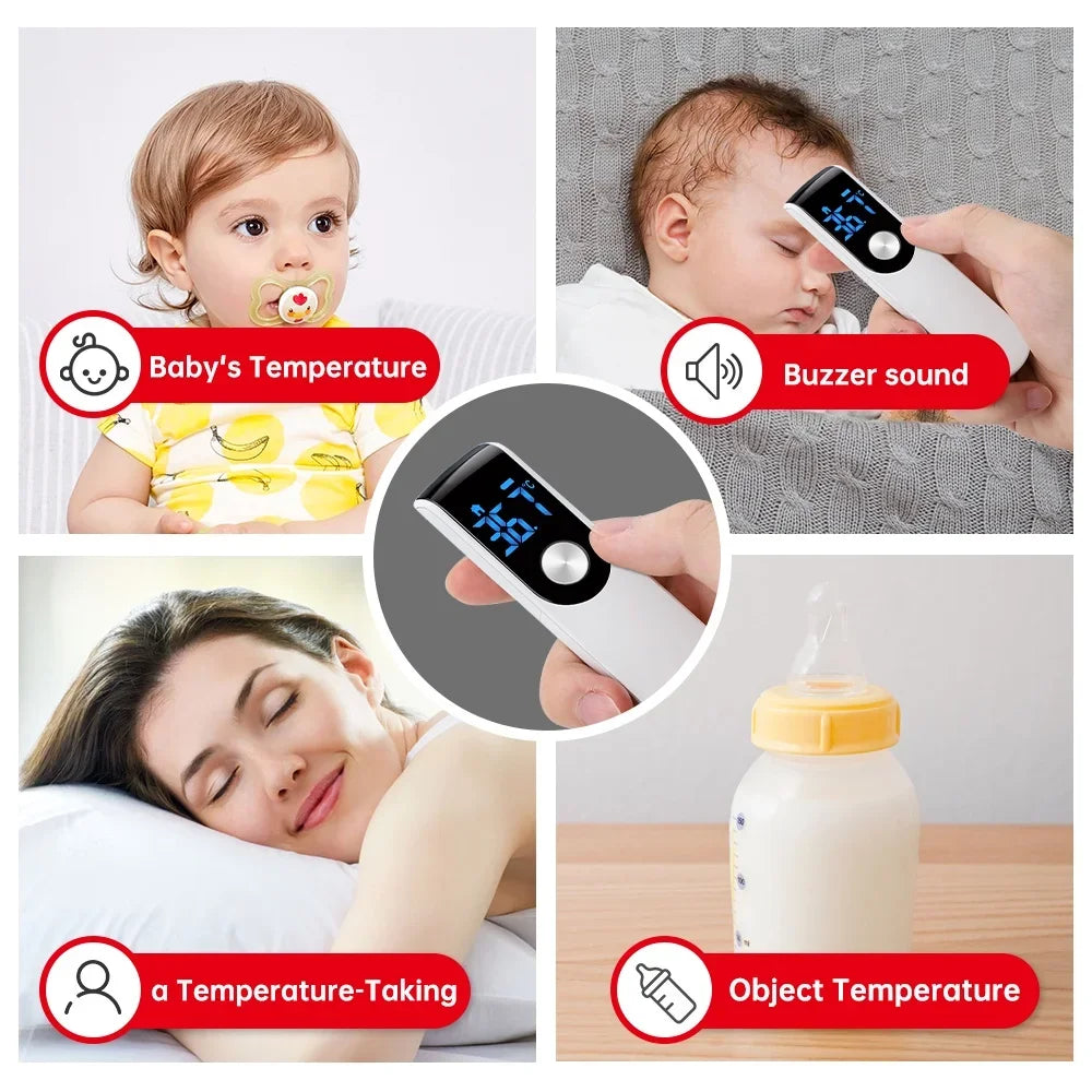 Infrared Fever Thermometer – Non-Contact Digital Thermometer for Infants and Adults