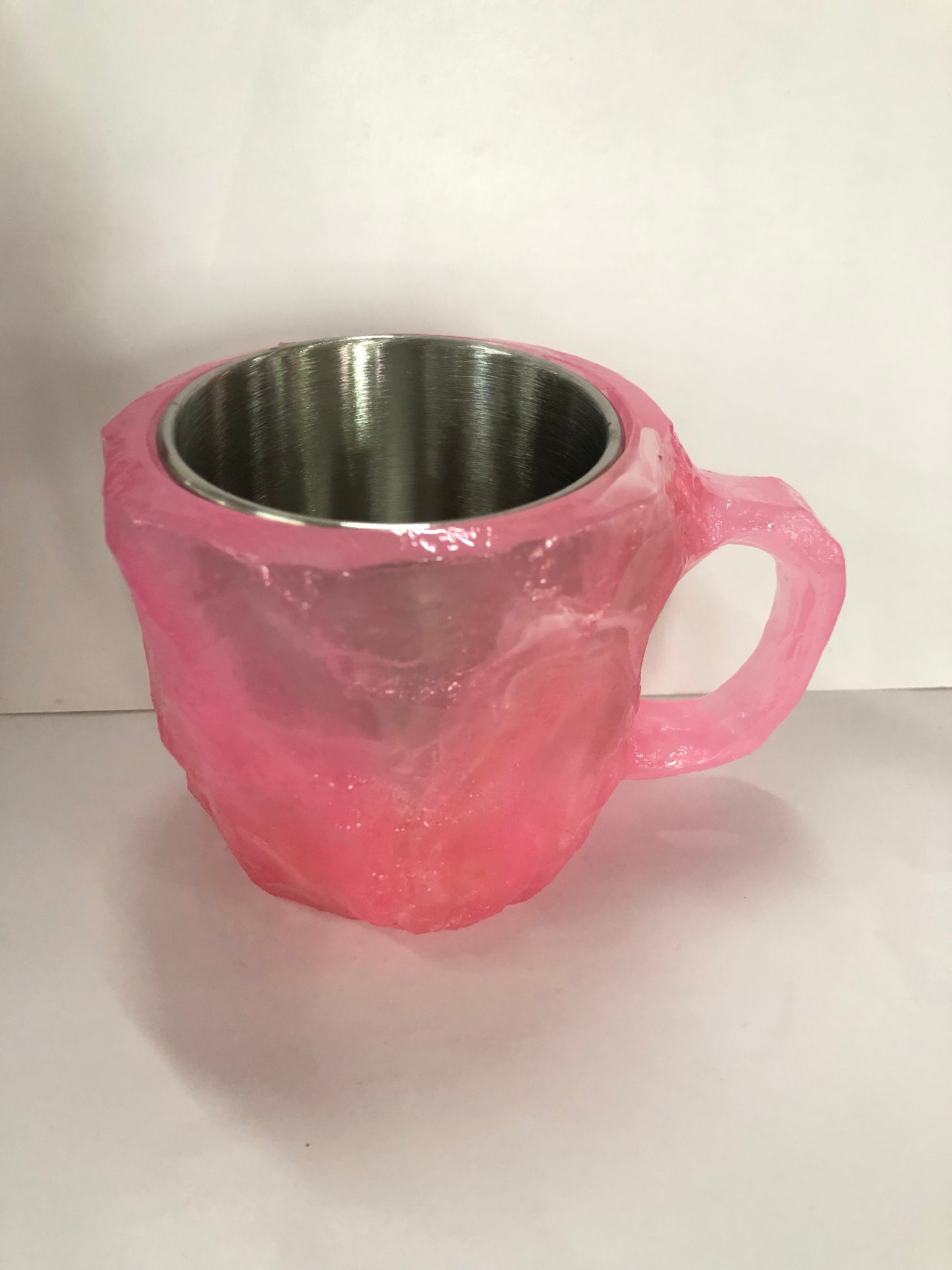 Elegant Resin Crystal Coffee Mugs With Handles